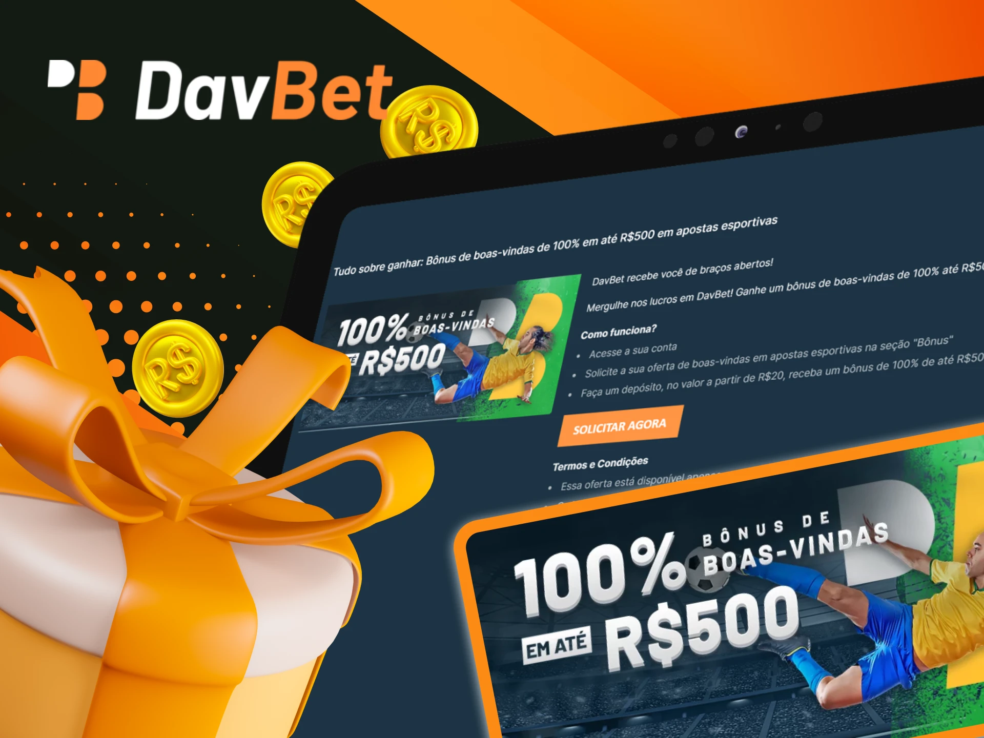O que e Bonus esportivo no site do cassino on-line DavBet.