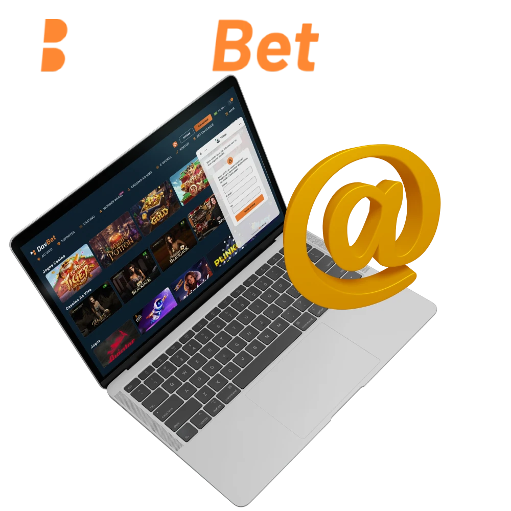 Quais sao os contactos do casino online DavBet.