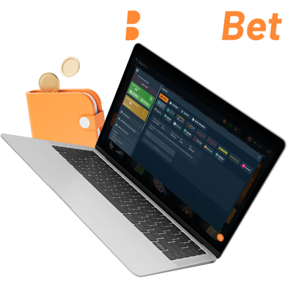 Como e feita a retirada de dinheiro no site do cassino on-line DavBet.