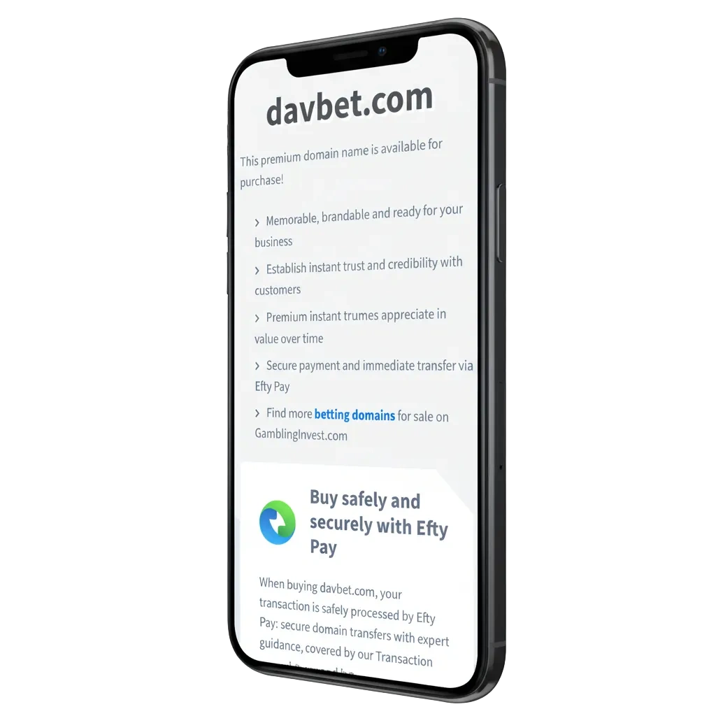 Banner do app iOS Davbet: apostas esportivas e cassino, bônus 100% até R$500, pagar via Pix, botão Baixar para iOS