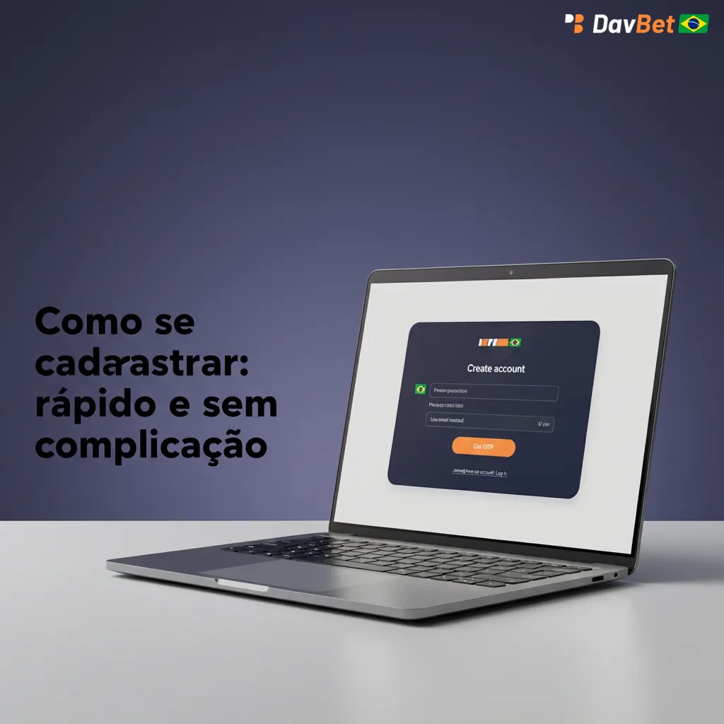 Passo a passo de cadastro: Criar conta; e-mail/celular e senha; nome e CPF; confirmar; depósito Pix e bônus.