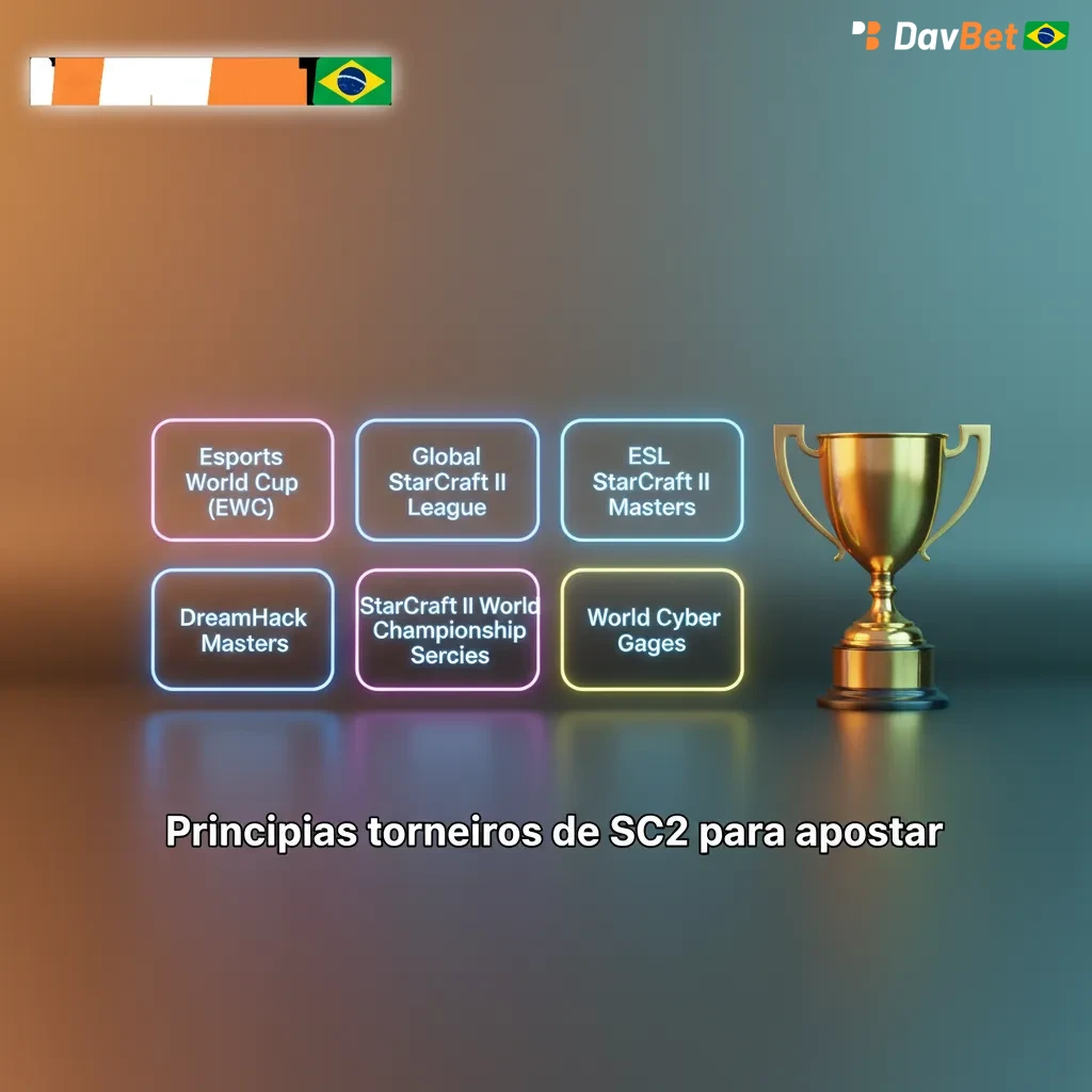 Principais torneios de StarCraft II para apostar: EWC, GSL, ESL Masters, IEM Katowice, TSL, HSC, WardiTV e regionais e odds