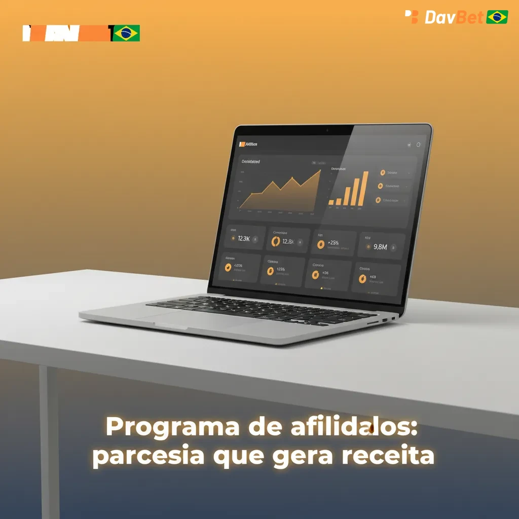 Parceria de afiliados com aperto de mãos, gráficos, moedas e ícones de marketing, rastreamento e relatórios.