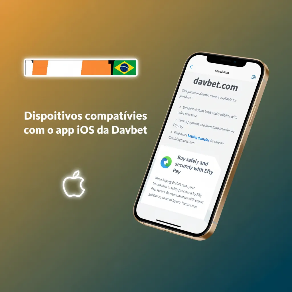 Compatíveis com o app iOS da Davbet: iPhone 11–15, SE (3ª gen), iPad 10 e iPad Air M1/M2; PWA via Safari.