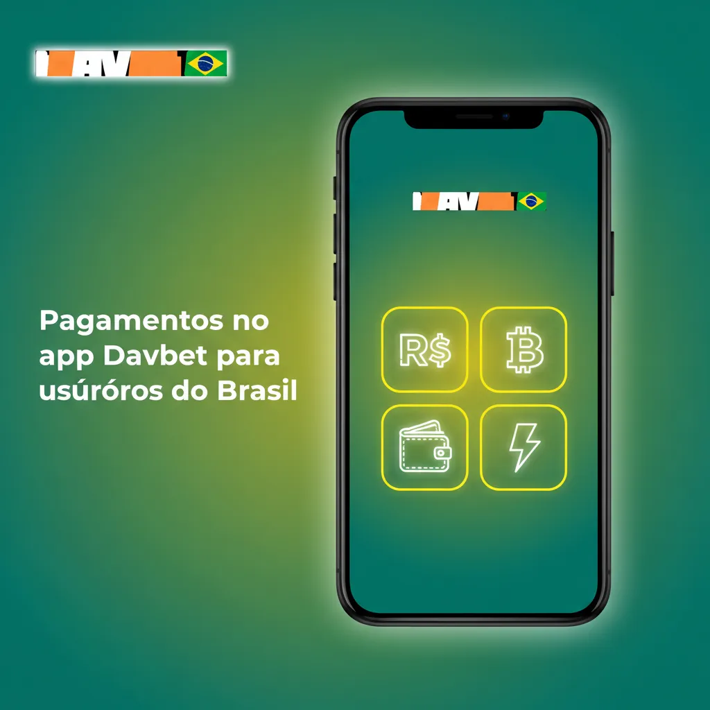 App Davbet no Brasil com métodos: Pix, Santander, Bradesco, Caixa, Boleto, Pay4Fun, Inovapay, Fasttocken e criptomoedas.