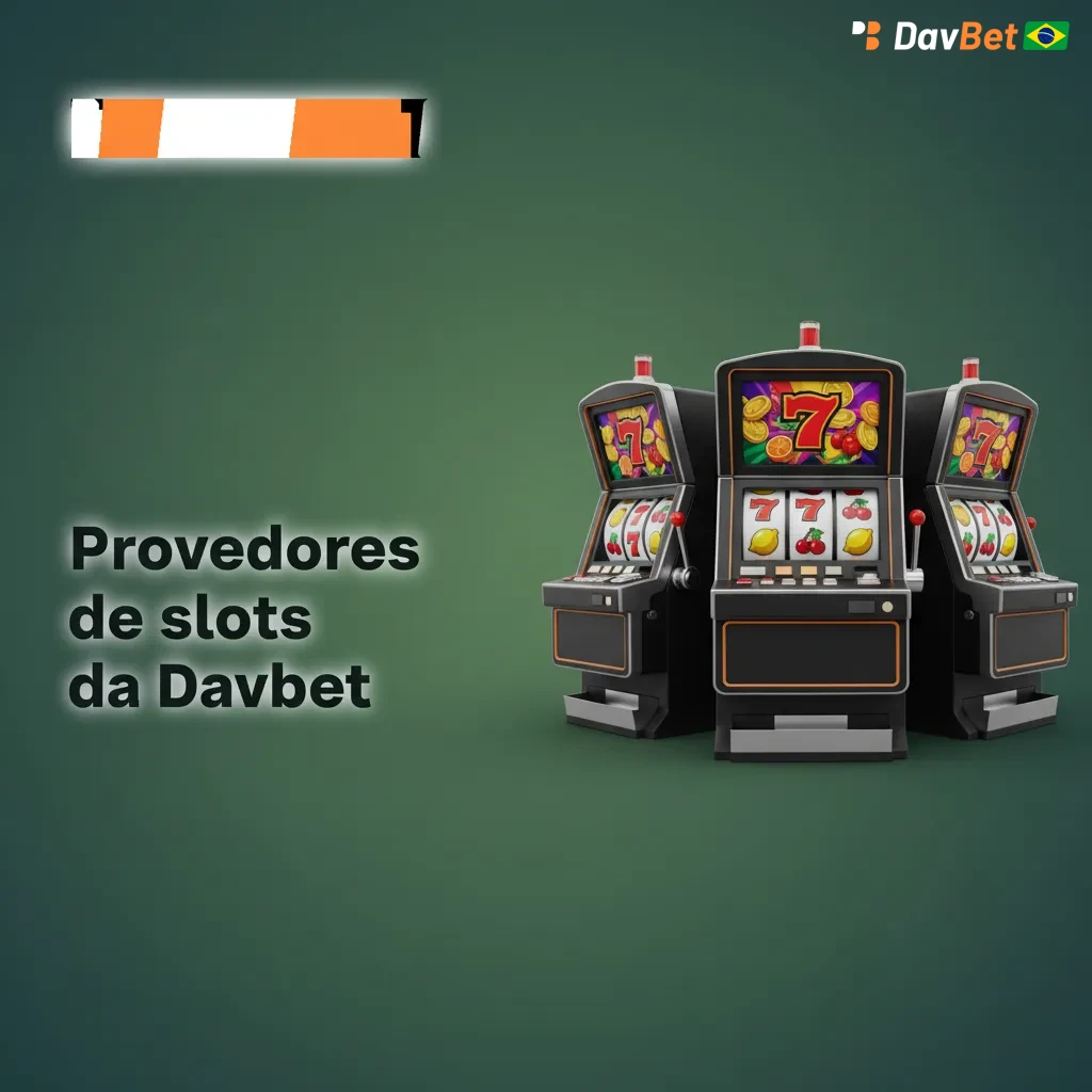 Mosaico de logos de 52 provedores de slots da Davbet, incluindo Pragmatic Play, Play'n GO, NetEnt e Playtech.